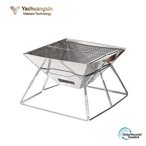 Un outil indispensable pour les barbecues de vacances, barbecue pliable, barbecue au charbon portable, barbecue de camping en plein air. - Product Image 6