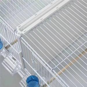 กรงเลี้ยงนกเหล็กแบบหลายชั้นขนาดใหญ่ สามารถเคลื่อนย้ายได้ พร้อมกระเป๋าใส่สัตว์เลี้ยง - Product Image 3