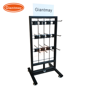 Giantmay tùy chỉnh truy cập hàng đầu vớ hiển thị hai mặt dây kim loại giá với móc thân thiện với môi lắp ráp dễ dàng cho bán lẻ - Product Image 4