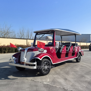 Voiture électrique classique rétro certifiée CE, 11 places, idéale pour les parcs et les attractions touristiques. - Product Image 6