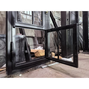 Porte en acier et verre sécurisée pour petits animaux, style Crittall, usage commercial, entrée insonorisée, pour extérieur, hôtel, villa - Product Image 5