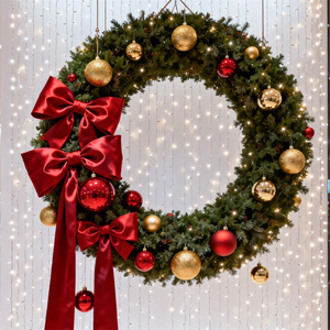 Guirnaldas Navideñas Artificiales a Buen Precio para Decoración del Hogar, Guirnalda Navideña Verde - Product Image 4