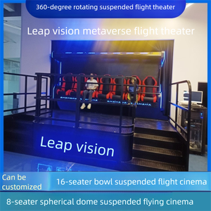 Pioneering Vision Wooden Log 3D5D7D9D Naked Eye Track Dome Motion Cinema Flying Leap Overhead Theater Equipment Source - Product Image 4