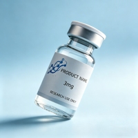 Étiquettes adhésives personnalisées HD imperméables aux peptides, autocollants pour flacons de 2 ml, 3 ml, 10 ml pour bouteilles de compléments alimentaires