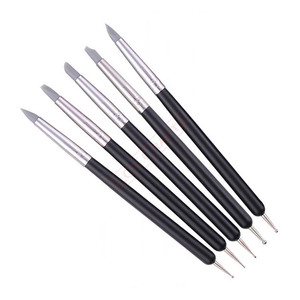 Silicone Đất sét điêu khắc công cụ đất sét mô hình công cụ mềm cao su tip mô hình bút đất sét khắc công cụ thiết lập cho đồ gốm trang trí - Product Image 2