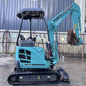 Excavadora Kobelco SK17 de Segunda Mano, 1.7 Toneladas, Motor Yanmar Original de Japón, Caja de Cambios, Motor, Uso Agrícola - Product Image 1