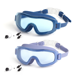 कस्टम लोगो मजेदार रंगीन बच्चों को तैरते हुए गोगल पर्यावरण के अनुकूल सिलिकॉन वाटरप्रूफ एंटी-फॉग - Product Image 1