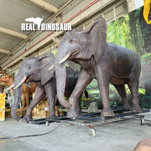Estatua Robótica de Elefante Animatrónico de Tamaño Real para Parques Zoológicos - Product Image 4
