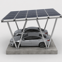 Système de montage solaire pour carport à panneaux photovoltaïques hautement étanches, solution personnalisée, structure de carport solaire