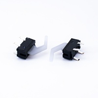 Micro-interrupteur en plastique SPDT Jiasiyi KFC-V-106A à 4 broches, petit interrupteur de fin de course avec fonction d'arrêt et de détection