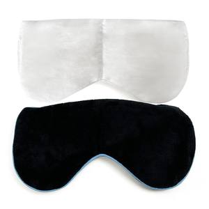 Mascarilla para dormir ponderada con aromaterapia de lavanda para ojos secos Mascarilla para dormir para hombres y mujeres Mascarilla para cubrir los ojos de terapia fría y caliente - Product Image 3