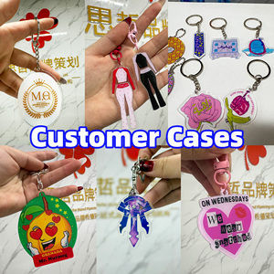 Llavero de acrílico personalizado para el Día del Padre. "El Mejor Papá del Mundo" Impreso. Patrón de Corbata/Barba. Para el mejor padre. - Product Image 2