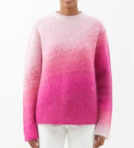 Maglione Invernale Bianco Arcobaleno per Ragazze, Stile Carino e Dolce, Vendita Calda - Product Image 4