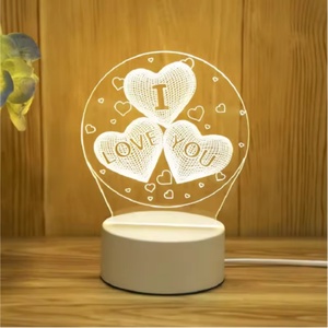 3d Slide <b>Light</b> <b>LED</b> Custom Room Decoration Children's <b>Usb</b> Acrylic 3d <b>LED</b> Children's Night <b>Light</b> Gift - Product Image 5