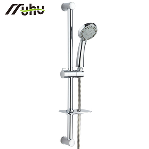 Set Doccia Personalizzabile <span class=keywords><strong>con</strong></span> Soffione Rotondo in ABS a 4 Funzioni, Asta Scorrevole in Acciaio Inox e <span class=keywords><strong>Tubo</strong></span> <span class=keywords><strong>Flessibile</strong></span> in Acciaio Inox - Product Image 5
