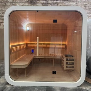 Capsules de sauna, chambres de sauna infrarouge à spectre complet personnelles, design innovant, gain de place, mini sauna domestique - Product Image 6