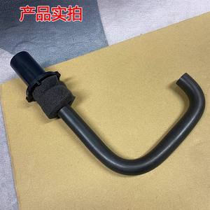 Adaptador de manguera negro en forma de J, 1/2 pulgadas, flexible de goma, para conector de manguera de drenaje de aire acondicionado de techo TcL Midea - Product Image 1