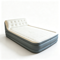 Lit d'air gonflable portable Da Niu avec dossier ergonomique pour le sommeil temporaire et le repos en camping