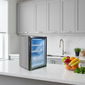 Congélateur compact portable Nuelead NE-98D avec lumière et étagères, économe en énergie, idéal pour la maison et l'hôtel - Product Image 1