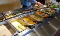 Buffet Bain-Marie en Acier Inoxydable Écologique avec Protection Anti-Éclaboussures pour Présentation et Maintien au Chaud des Aliments – Armoire Chauffante pour Restauration Rapide