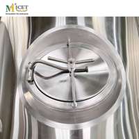 Cuve de Fermentation pour Brasserie Artisanale 1000L 1200L 1500L, Fermenteur Conique sous Pression SUS304/316, Unitank Isobare CCT CKT