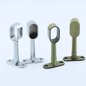 Support de <span class=keywords><strong>tringle</strong></span> à vêtements à <span class=keywords><strong>fixation</strong></span> rapide, base en alliage de zinc épaissi, accessoires de quincaillerie <span class=keywords><strong>pour</strong></span> armoire, supports <span class=keywords><strong>pour</strong></span> vêtements - Product Image 4