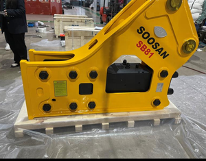 Nuevo Martillo Hidráulico SB81 para Excavadoras de 18-26 Toneladas, Tipo Lateral, Motor Principal para Demolición y Construcción, Certificado y Probado - Product Image 1