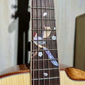 GK-910 todos Spruce sólido mogno madeira guitarra acústica artesanal Rosewood <span class=keywords><strong>40</strong></span> polegadas JF forma Gloss atacado - Product Image 6
