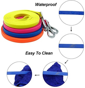 Nibao wasserdichte Hunde leine Blei Langlebiges PVC-Trainings seil Lange Outdoor-Leine 5M 10M 5ft 10ft 13ft 16ft 30ft 50ft - Product Image 2