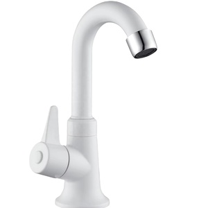 Đen vòi nước nhà bếp phòng tắm lưu vực bồn rửa <span class=keywords><strong>tap</strong></span> torneira nhanh chóng mở xử lý <span class=keywords><strong>ABS</strong></span> nhựa hiện đại đánh bóng xử lý duy nhất - Product Image 1