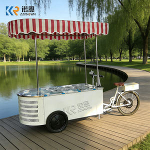 Congelador Comercial para Helados con Vitrina, Carrito Móvil para Helados y Gelato para Venta en Mercados al Aire Libre y Catering - Product Image 2