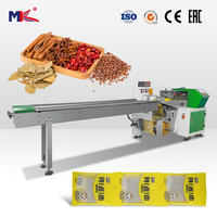 Machine d'emballage horizontale automatique pour gaufrettes, bâtonnets de crème glacée et bonbons, type flow-pack