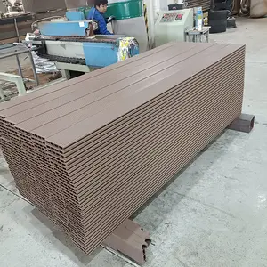 Деревянный пластиковый пол, Wpc, производство Китай, 150x25 мм, полый уличный Wpc, настил для террасы