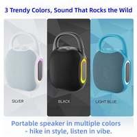 Nouvelle Enceinte Bluetooth Portable 2026 avec Lumière RGB Extérieure, Mini Enceinte Sans Fil