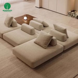 Moontree moderno minimalista Tofu densità di altezza Foma Canap comprimere eco-friendly convertibile appartamento Hotel soggiorno - Product Image 3