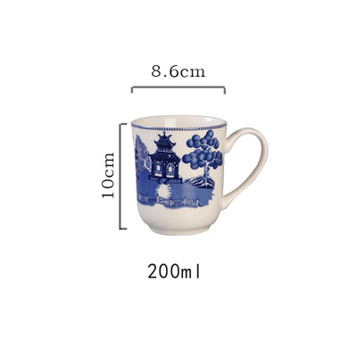Tasse bleue