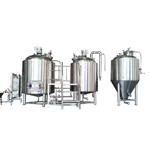 Turnkey China 300L 500L Micro Turnkey Beer Brewing Brewery Equipment For Pub