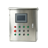Controlador Lógico PLC Pequeño Personalizado con Panel Táctil LCD para Máquinas de Empaque y Equipos de Bombeo