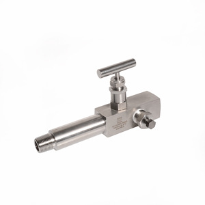 Vanne à aiguille en acier inoxydable 5304, type d'obstruction intégrée forgée, haute pression, à passage direct - Product Image 1