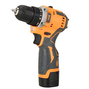 Taladro Eléctrico Inalámbrico de Dos Velocidades de 18 V, Atornillador Eléctrico de Impacto Inalámbrico de Litio con Dos Velocidades <span class=keywords><strong>y</strong></span> Carga, Herramienta Eléctrica con Batería - Product Image 5