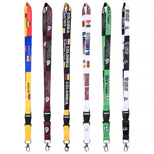 Keine Mindest bestellmenge Hersteller Günstige personal isierte Hals Werkzeug druck Polyester Sublimation benutzer definierte Lan yards mit Logo benutzer definierte - Product Image 1