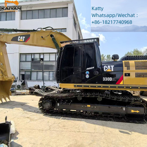 Excavatrice Caterpillar d'occasion 330D2L 30 tonnes avec moteur en bon état, en vente à Shanghai - Product Image 3