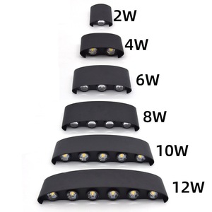Applique murale LED étanche IP65 2W/4W/6W/8W/10W éclairage intérieur extérieur applique pour salle de bain chevet escaliers maison - Product Image 1