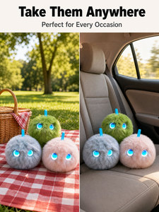 Giocattolo di Peluche Intelligente AI a Forma di Mostro Carino, Robot Interattivo per Accompagnare i Bambini nel Conversare - Product Image 4