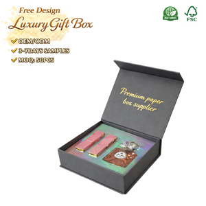 OEM Premium <b>Window</b> Paper Packaging Gift Box Matte Finish Gold <b>Foil</b> Custom Cardboard Recyclable Materials Boite Carton - Product Image 1
