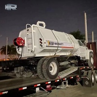 Récipient de stockage d'eau en acier inoxydable de 2000 gallons Réservoir d'eau en métal pour le traitement des eaux usées Garantie 1 an pour les camions à eau