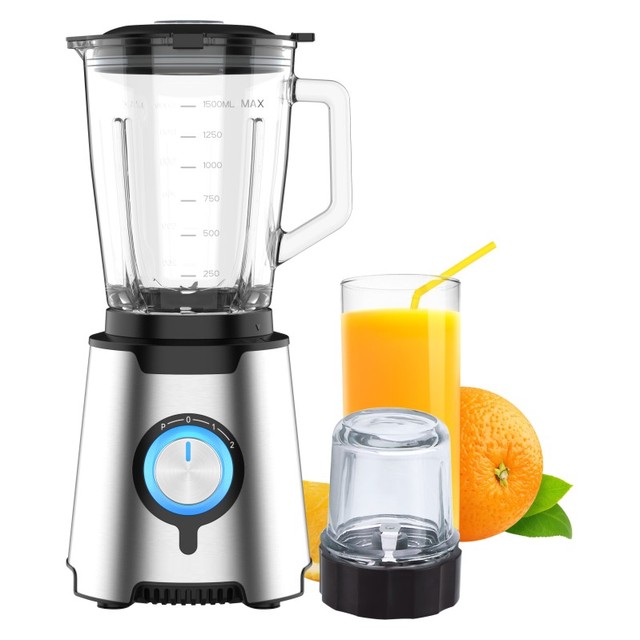 High Speed 2L Grinder Machines Blenders Food Processor Smoothie Mixer Food Blender Ground Meat Fruit Juicer Table Blender