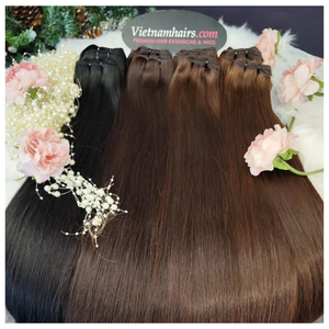 Extensions de cheveux humains Genius Weft, qualité Remy, cuticules alignées, couleur naturelle, service OEM, directement de l'usine - Product Image 4