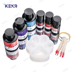 Kit de modification des gencives simulées avec <span class=keywords><strong>pâte</strong></span> de glaçage de teinture photopolymérisable <span class=keywords><strong>dentaire</strong></span> KEKR avec PMMA acrylique pour la teinture des couronnes temporaires - Product Image 4