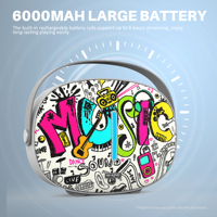 W-King T8 Haut-parleur sans fil à succès avec Bass Reflex 30W, enceinte portable au design élégant, lecteur de musique classique